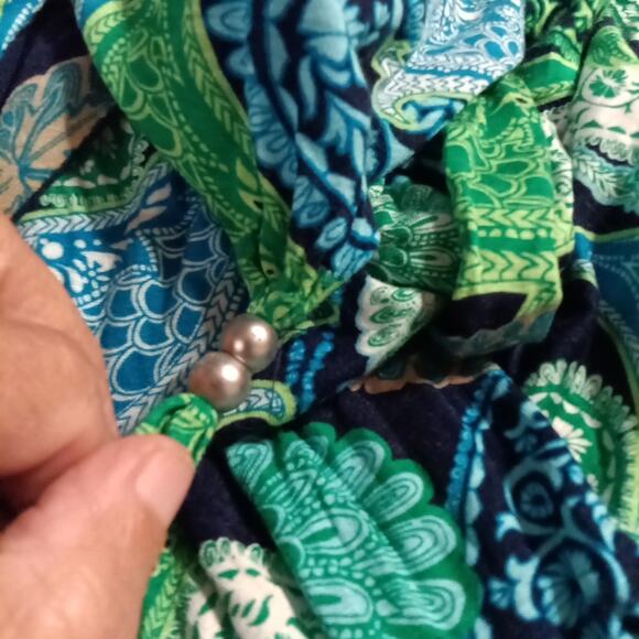 New Directions Tank Maxi Dress Paisley Print NWT Sz. LG. Festival Hippie Beach - Picture 9 of 9